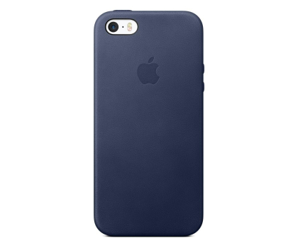 Etui do telefonów Apple Leather Case do iPhone SE Midnight Blue